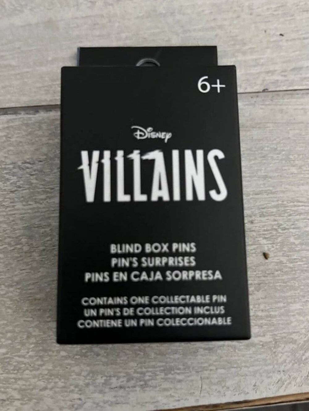 Loungefly Disney Puzzle Piece Villians Blind Box Enamel Pin Unopened Maleficent
